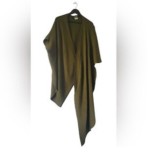 Junya Watanabe Oversized Asymmetrical Wrap with Armholes Multi-Way Convertible